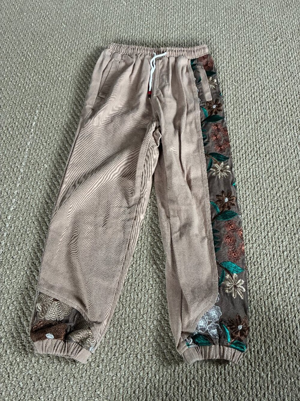 Street Zen L Casual Sweatpants Embriodery Patchwork Harem Joggers Harajuku READ